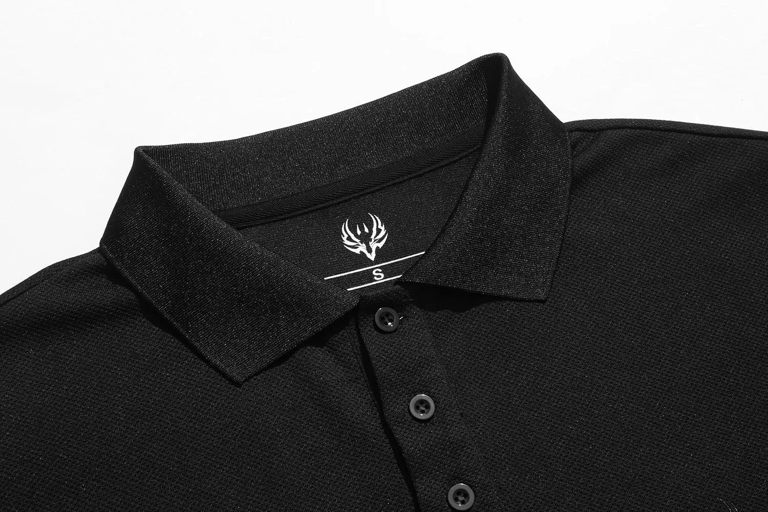 Men's Long Sleeve Polo Shirt Quick Dry Performance Tactical Shirts Daily Casual Stylish Collared Shirts for Men