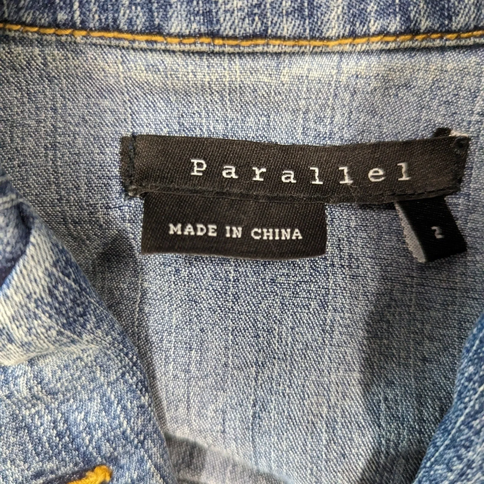 Parallel Festival Wear Embroidered Jean Jacket 2